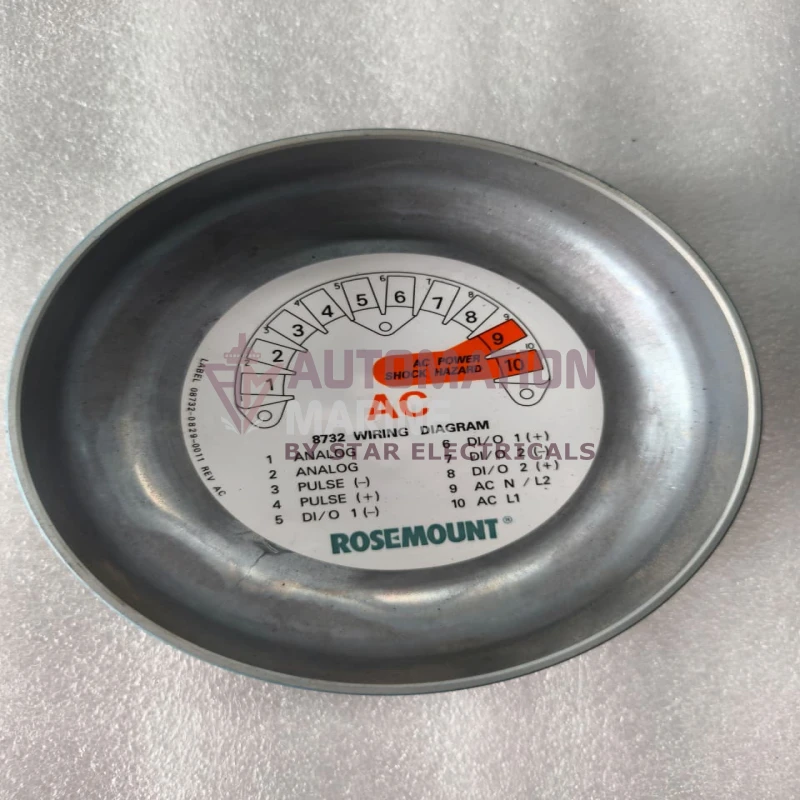 Rosemount 8750W Magnetic Flowmeter Transmitter 8750WDMR1A1FNSA015SA1M4, 90–250 VAC, 4–20 mA HART, Pulse Output, IP66 thumbnail 7