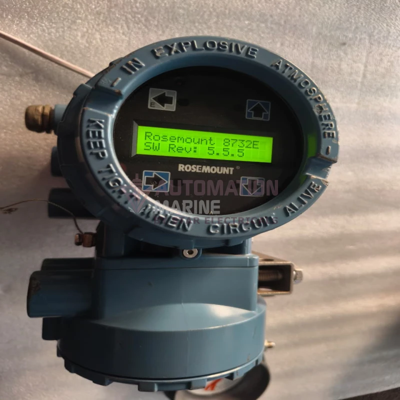 Rosemount 8750W Magnetic Flowmeter Transmitter, Model 8750WDMR1A1FNSA040SA1, 90–250 VAC, 4–20 mA And Pulse Output thumbnail 10