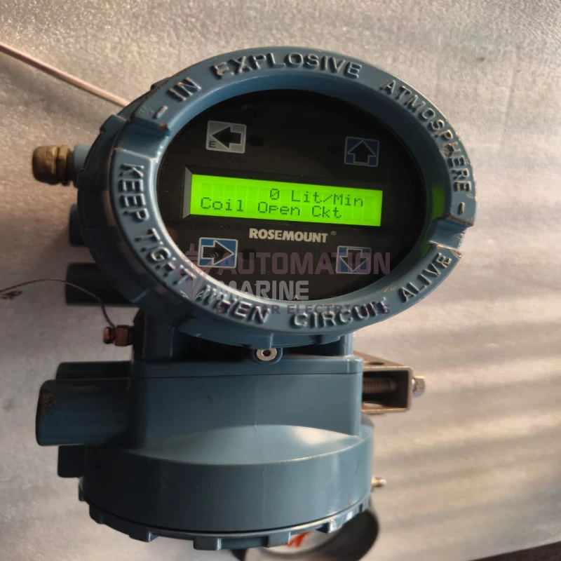 Rosemount 8750W Magnetic Flowmeter Transmitter, Model 8750WDMR1A1FNSA040SA1, 90–250 VAC, 4–20 mA And Pulse Output thumbnail 13