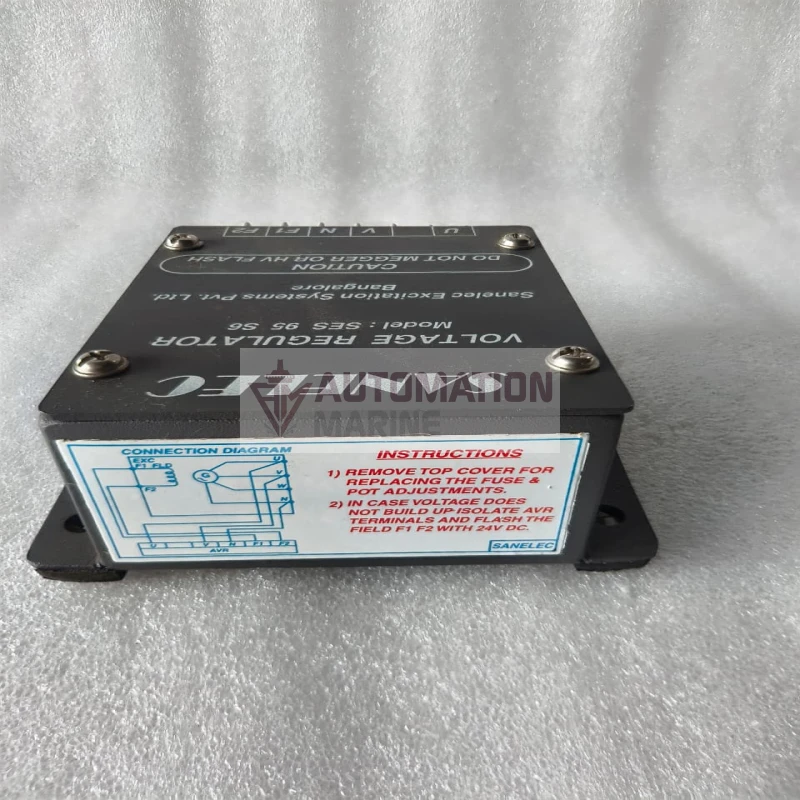 Sanelec SES 95 S6 Automatic Voltage Regulator (AVR) | 240V Input, 95V 6A DC Output Excitation Controller thumbnail 6