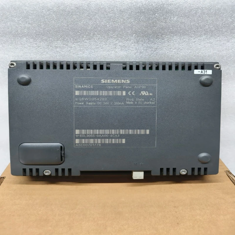 Siemens 6SL3055-0AA00-4CA3 SINAMICS AOP30 Advanced Operator Panel Keypad LCD for Drive Commissioning thumbnail 3