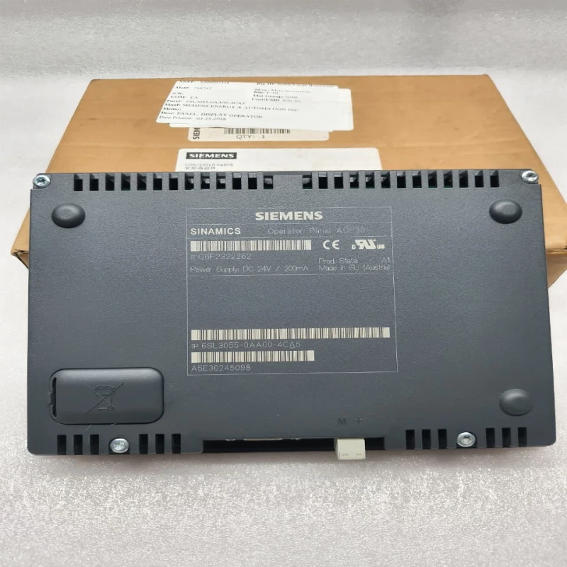 Siemens 6SL3055-0AA00-4CA5 SINAMICS S120 AOP30 Advanced Operator Panel for Drive Commissioning &amp; Diagnostics thumbnail 3