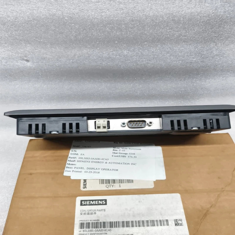 Siemens 6SL3055-0AA00-4CA5 SINAMICS S120 AOP30 Advanced Operator Panel for Drive Commissioning &amp; Diagnostics thumbnail 4
