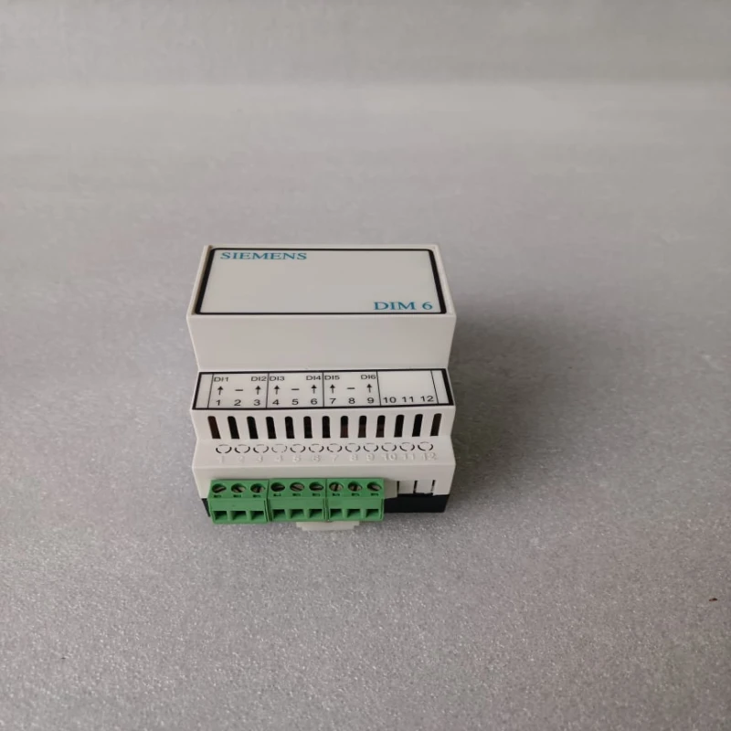 Siemens DIM 6 Digital Input Module | Building Automation I/O Expansion Module | DIN Rail Mount Controller Interface thumbnail 3