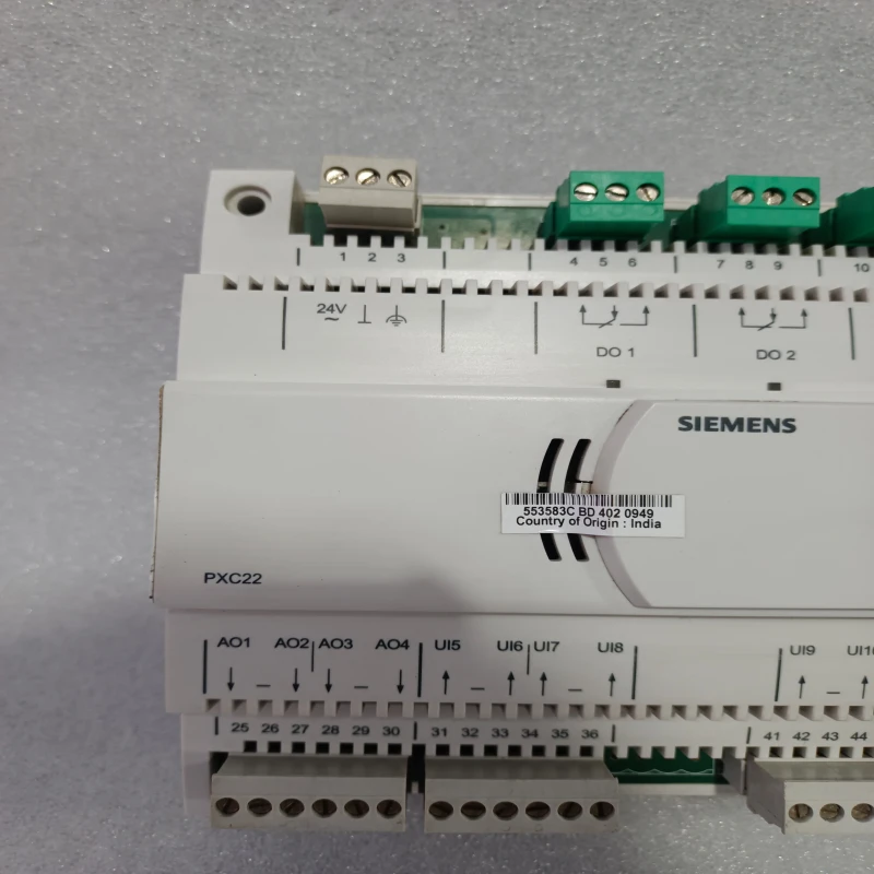 Siemens PXC22.D Programmable Building Automation Controller | BACnet HVAC Controller | 24V AC | Desigo PX Series thumbnail 6