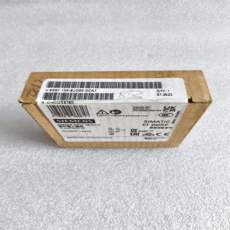 Siemens SIMATIC ET 200SP Analog Input Module 6ES7 134-6JD00-0CA1 – 8 Channel RTD/Resistance AI, High Accuracy, Hot-Swap, PROFINET Distributed I/O thumbnail 4