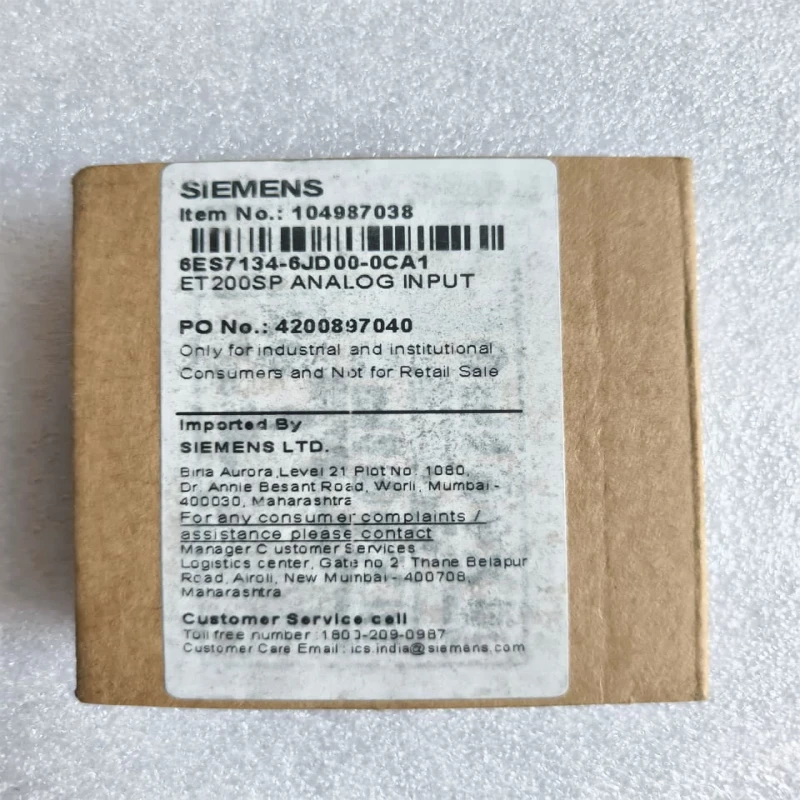 Siemens SIMATIC ET 200SP Analog Input Module 6ES7 134-6JD00-0CA1 – 8 Channel RTD/Resistance AI, High Accuracy, Hot-Swap, PROFINET Distributed I/O thumbnail 5