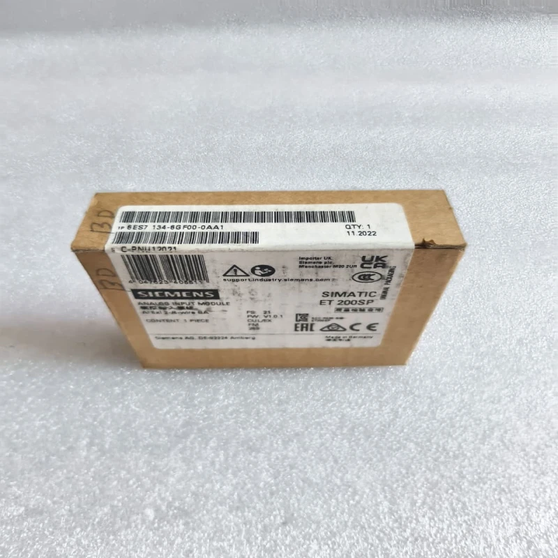 Siemens SIMATIC ET 200SP Analog Input Module 6ES7134-6GF00-0AA1 – 8 Channel AI, 4–20 mA, 16-bit, Galvanic Isolation thumbnail 3