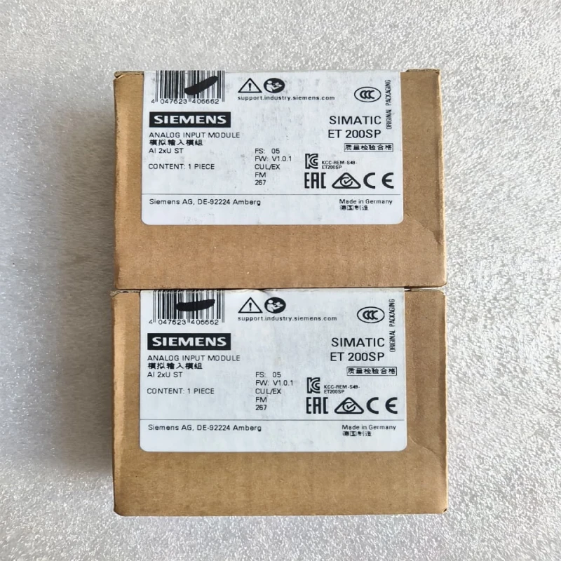 Siemens SIMATIC ET 200SP Analog Input Module, 8 AI (U/I), High-Resolution, Galvanic Isolation – 6ES7 134-6FB00-0BA1 thumbnail 2