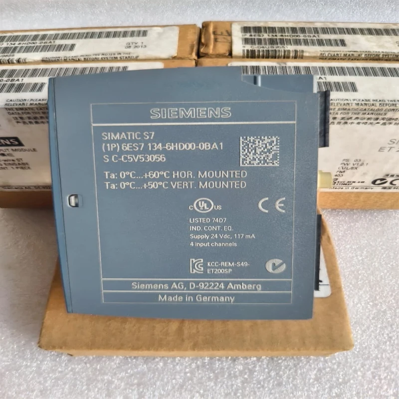 Siemens SIMATIC ET 200SP Analog Input Module, 8AI Voltage/Current, High-Resolution, 6ES7 134-6HD00-0BA1 thumbnail 4