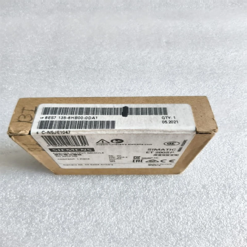 Siemens SIMATIC ET 200SP Analog Output Module 6ES7 135-6HB00-0DA1 – 2 AO, ±10 V / 0–20 mA, 16-bit, Galvanic Isolation thumbnail 3