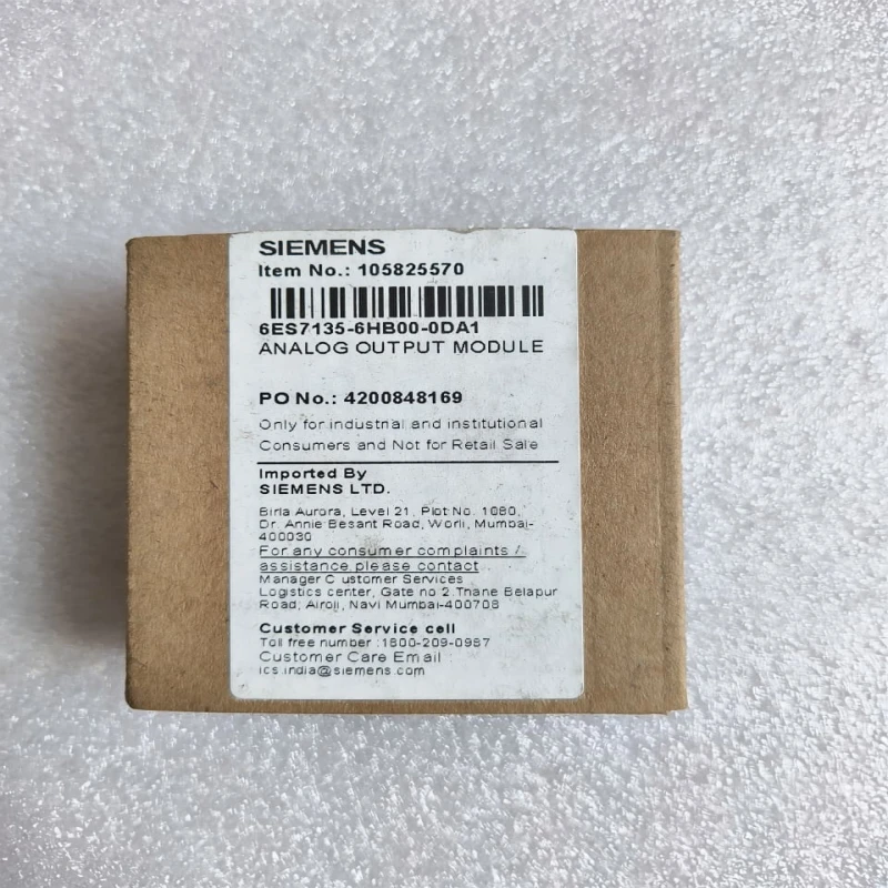 Siemens SIMATIC ET 200SP Analog Output Module 6ES7 135-6HB00-0DA1 – 2 AO, ±10 V / 0–20 mA, 16-bit, Galvanic Isolation thumbnail 5