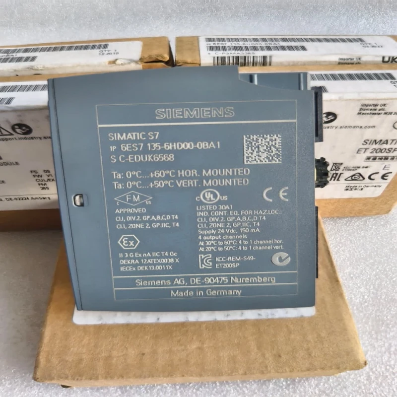 Siemens SIMATIC ET 200SP Analog Output Module AO 4x U/I High Feature – 6ES7135-6HD00-0BA1 thumbnail 4