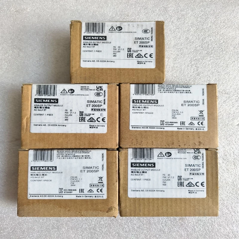 Siemens SIMATIC ET 200SP Analog Output Module AO 4x U/I High Feature – 6ES7135-6HD00-0BA1 thumbnail 5