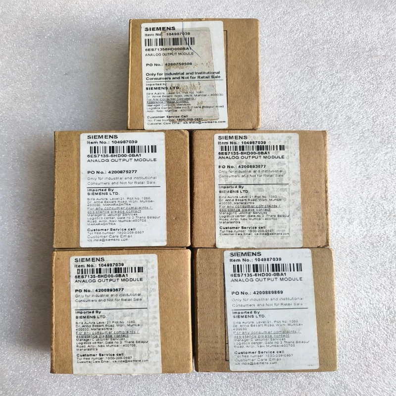 Siemens SIMATIC ET 200SP Analog Output Module AO 4x U/I High Feature – 6ES7135-6HD00-0BA1 thumbnail 7