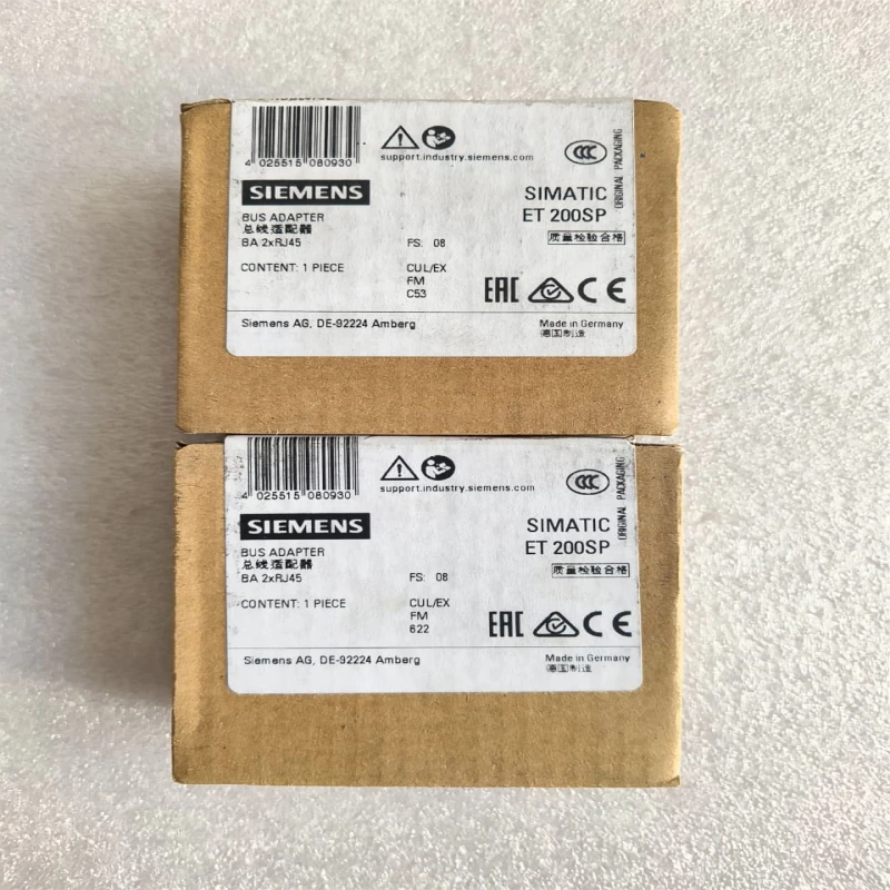 SIEMENS SIMATIC ET 200SP Bus Adapter Module | 6ES7 193-6AR00-0AA0 | PLC I/O Expansion Interface thumbnail 2