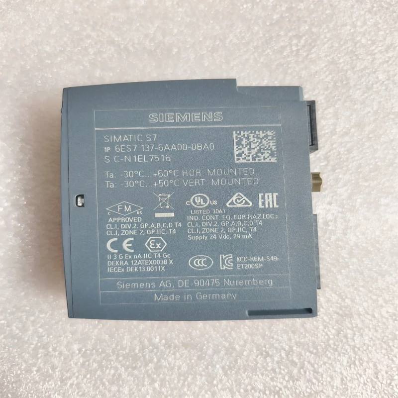 Siemens SIMATIC ET 200SP CM PN Communication Module 6ES7137-6AA00-0BA0 – PROFINET Interface for Distributed I/O thumbnail 4