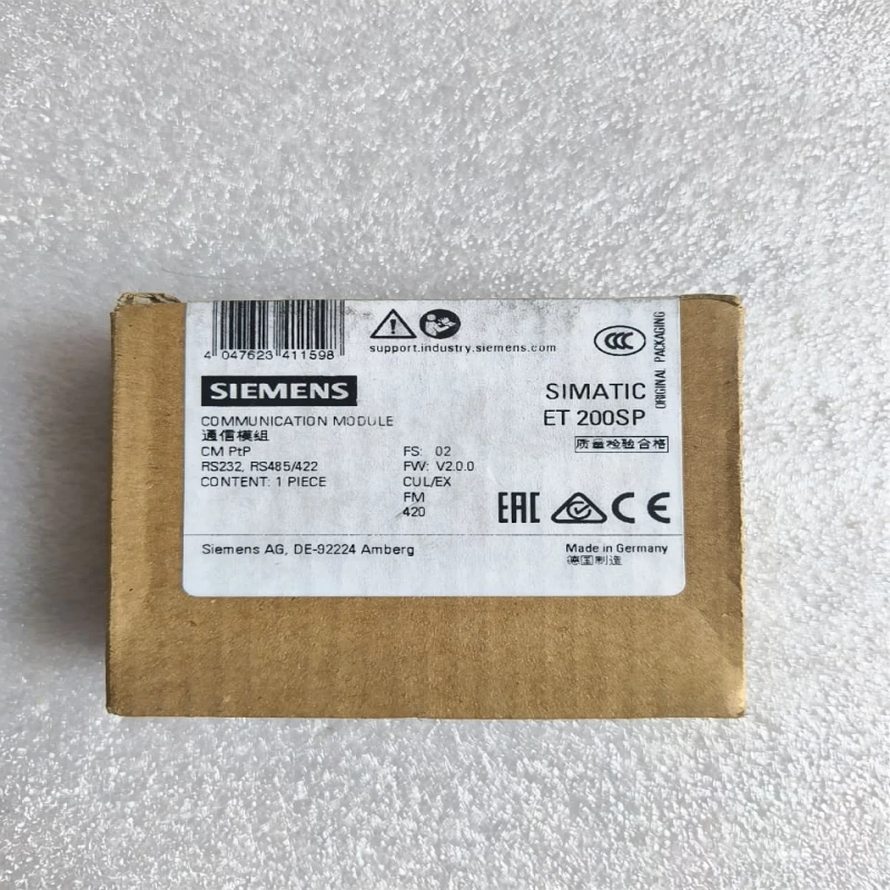 Siemens SIMATIC ET 200SP Communication Module CM DP – 6ES7 137-6AA01-0BA0 for PROFIBUS DP Integration thumbnail 2