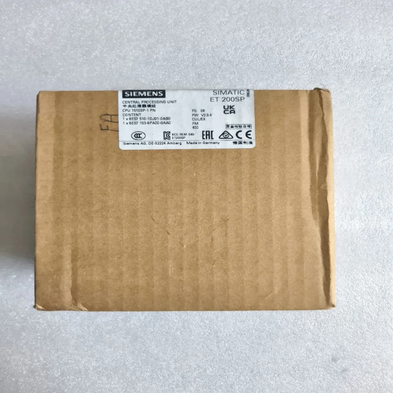 Siemens SIMATIC ET 200SP CPU 1510SP-1 PN (6ES7 510-1DJ01-0AB0) – Compact Distributed PLC with PROFINET thumbnail 2