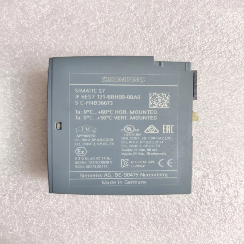 Siemens SIMATIC ET 200SP Digital Input Module DI 16x24VDC HF – 6ES7 131-6BH00-0BA0 High Feature PLC Input Module thumbnail 3