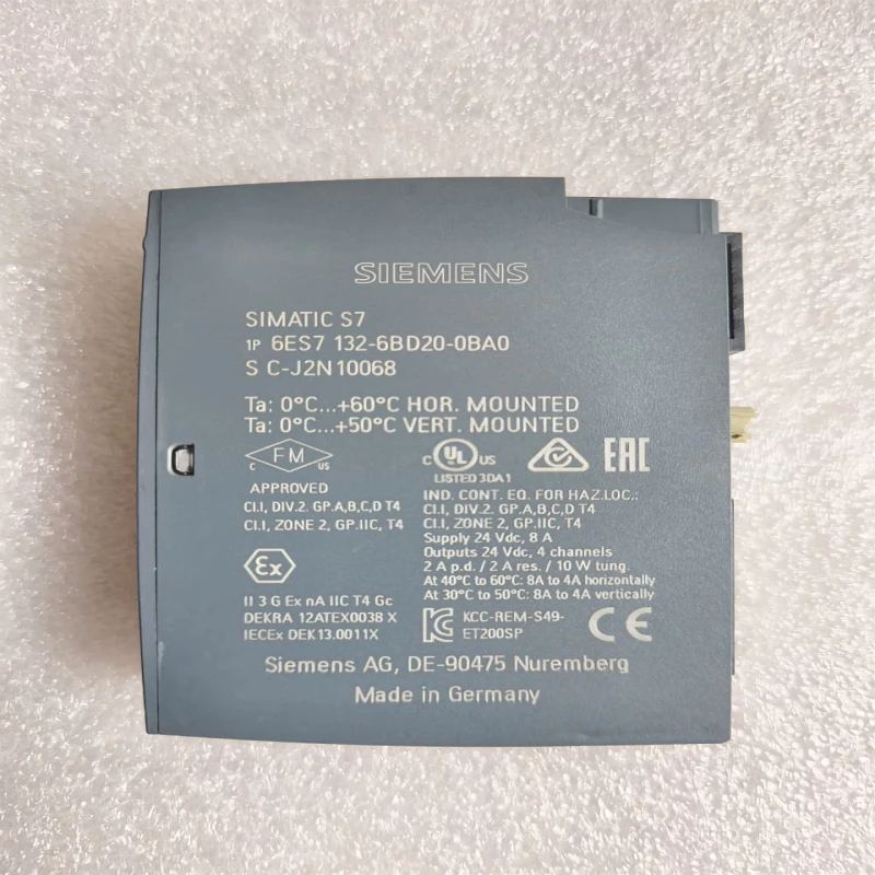 Siemens SIMATIC ET 200SP Digital Output Module 6ES7 132-6BD20-0BA0 – 16 DO, 24V DC, High-Speed Transistor Outputs for Distributed I/O thumbnail 5