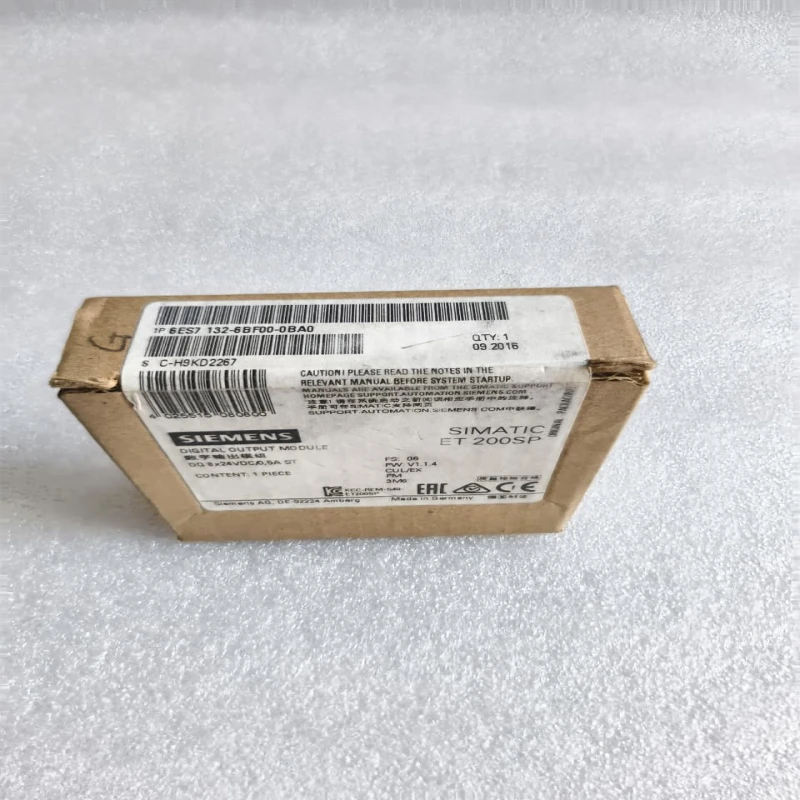 Siemens SIMATIC ET 200SP Digital Output Module 6ES7 132-6BF00-0BA0 – 8 DO, 24V DC, High-Speed Transistor Outputs, PLC Distributed I/O thumbnail 4