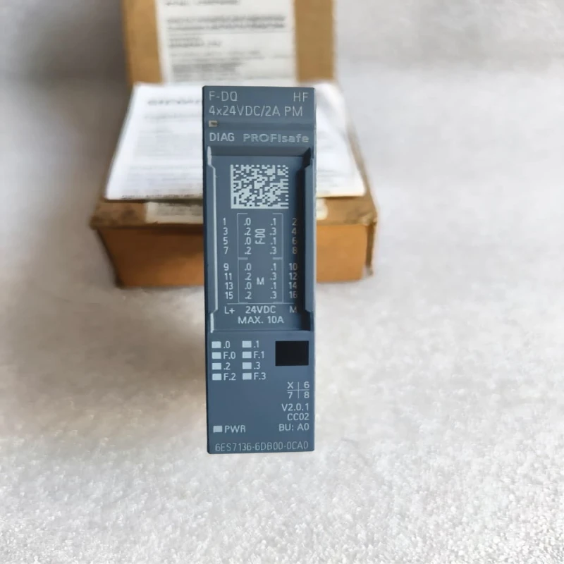 Siemens SIMATIC ET 200SP Digital Output Module 6ES7 136-6DB00-0CA0 – 16 DO, 24V DC, High-Speed Transistor Outputs, DIN Rail, TIA Portal thumbnail 2