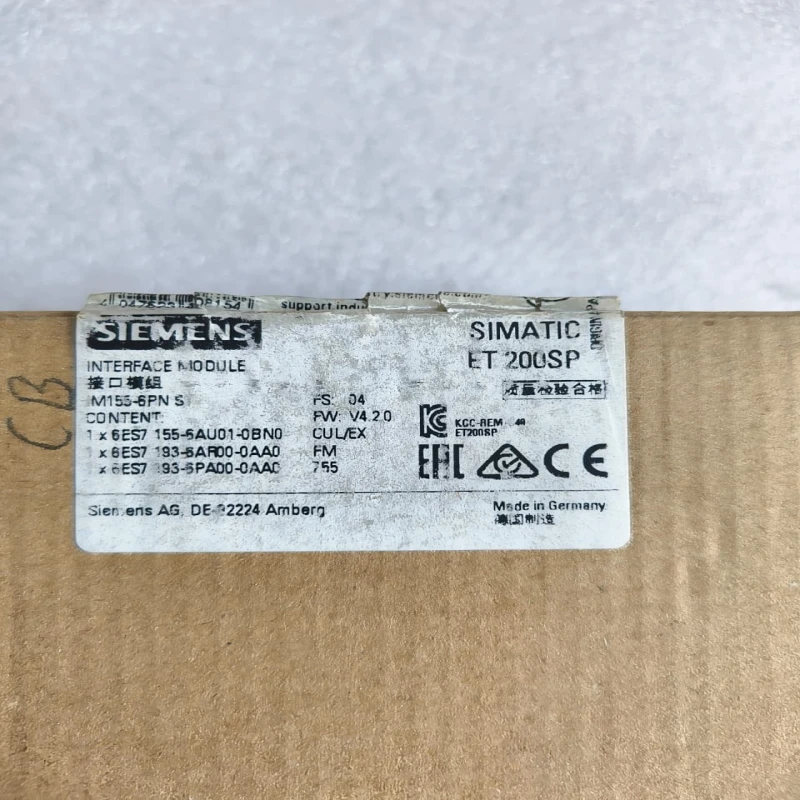 Siemens SIMATIC ET 200SP Interface Module IM 155-6PN ST – 6ES7 155-6AA01-0BN0 – PROFINET IO Device for Distributed I/O thumbnail 6