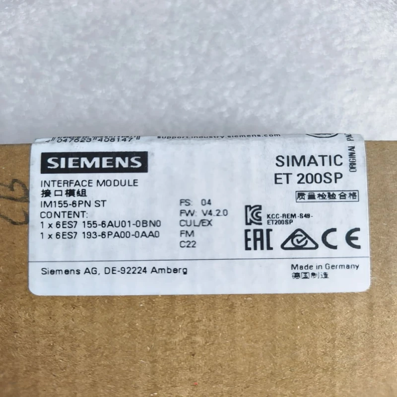 Siemens SIMATIC ET 200SP Interface Module IM 6ES7 155-6AU01-0BN0 – PROFINET High Feature Interface Module for Distributed I/O thumbnail 6