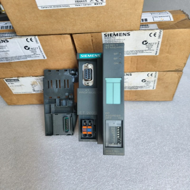 Siemens SIMATIC ET200S Interface Module 6ES7151-1AA05-0AB0 | PROFIBUS DP IM151-1 Standard Interface Module thumbnail 2