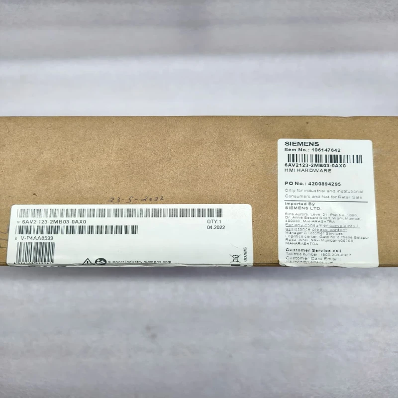 SIEMENS SIMATIC HMI KTP1200 Basic Panel – 12" TFT Display (6AV2123-2MB03-0AX0) thumbnail 5