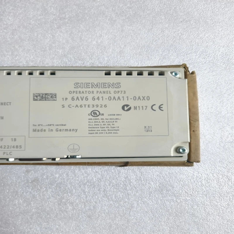 Siemens SIMATIC OP 73 Operator Panel – 3" Monochrome Graphic LCD, MPI/PROFIBUS Interface (6AV6641-0AA11-0AX0) thumbnail 8