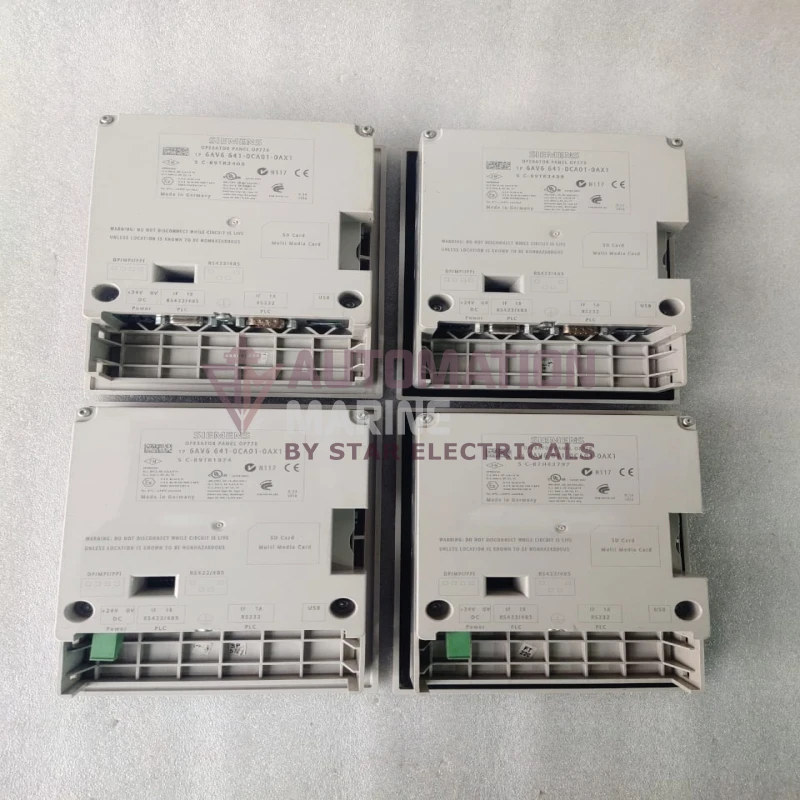Siemens SIMATIC OP77B Operator Panel HMI 6AV6641-0CA01-0AX1 – 4.5 Inch Backlit LCD, MPI/PROFIBUS-DP, USB/MMC thumbnail 6