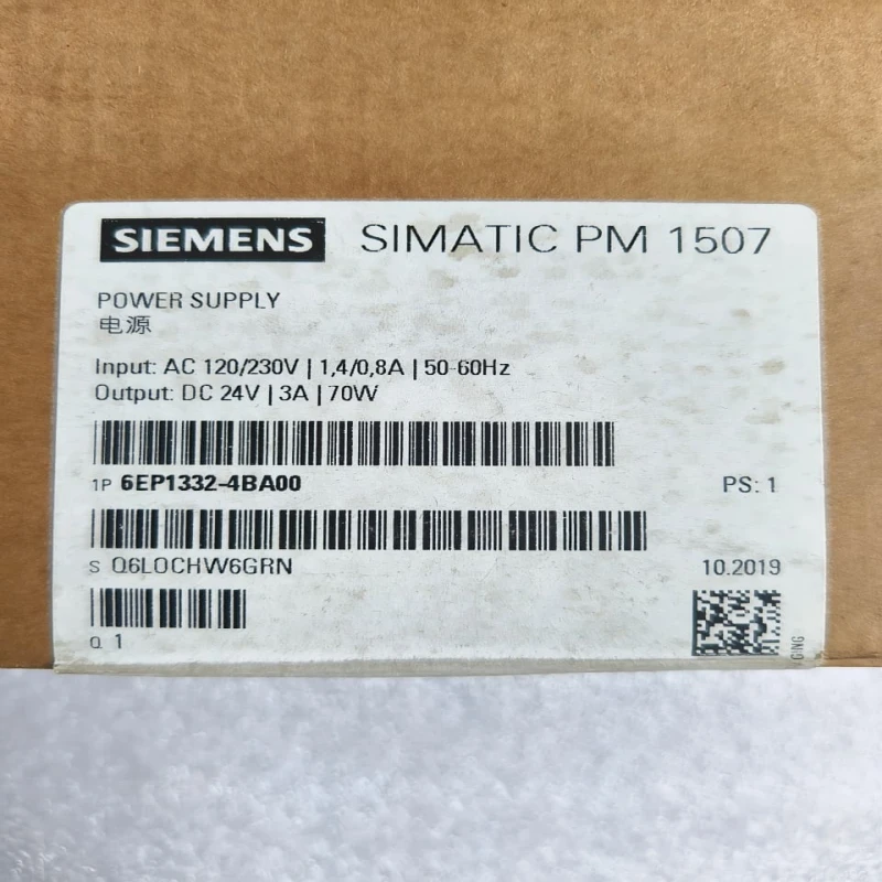 Siemens SIMATIC PM 1507 Power Supply Module 6EP1332-4BA00 | 24V DC Industrial PLC Power Supply thumbnail 4