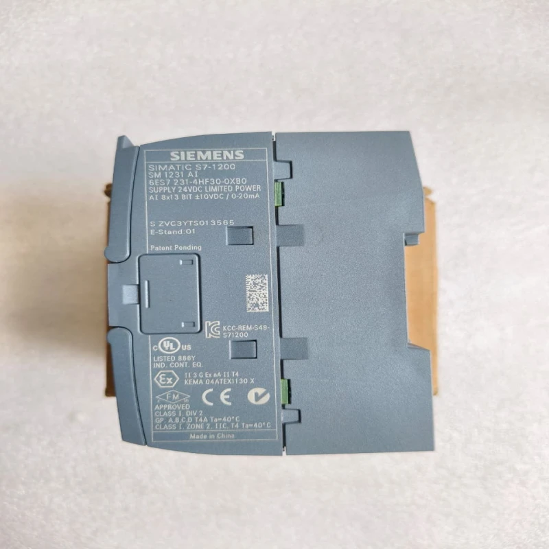 SIEMENS SIMATIC S7-1200 Analog Input Module SM 1231 AI – 6ES7 231-4HF30-0XB0 | Voltage, Current, RTD &amp; Thermocouple Inputs thumbnail 2