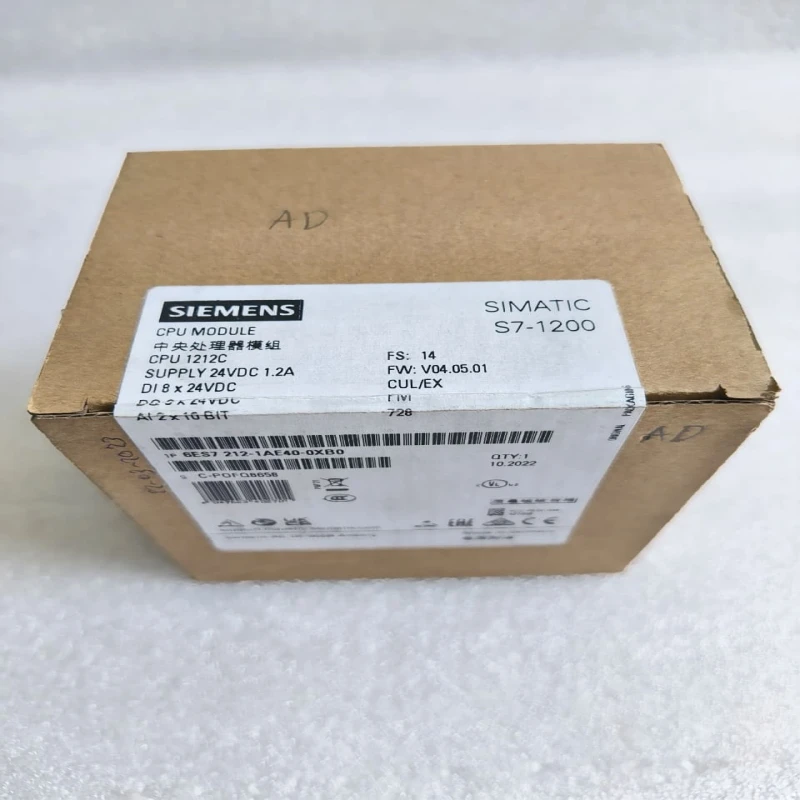 Siemens SIMATIC S7-1200 CPU 1212C DC/DC/DC PLC – 6ES7 212-1AE40-0XB0 | Compact Controller with PROFINET thumbnail 4