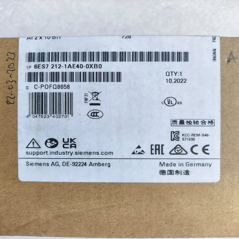 Siemens SIMATIC S7-1200 CPU 1212C DC/DC/DC PLC – 6ES7 212-1AE40-0XB0 | Compact Controller with PROFINET thumbnail 6