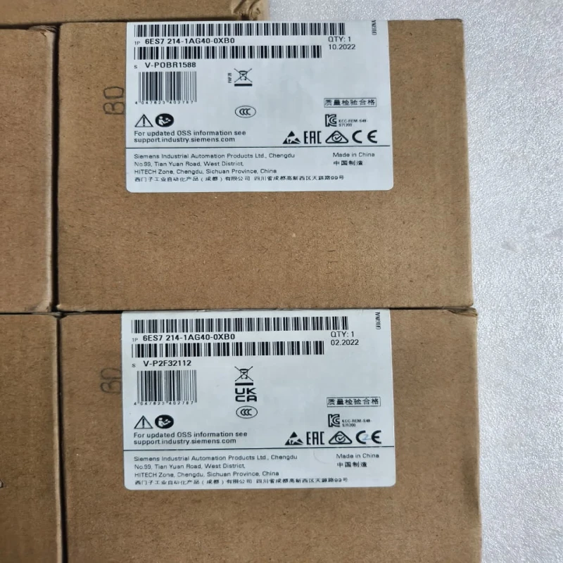 SIEMENS SIMATIC S7-1200 CPU 1214C (6ES7214-1AG40-0XB0) – Compact DC/DC/DC PLC with Integrated PROFINET thumbnail 2