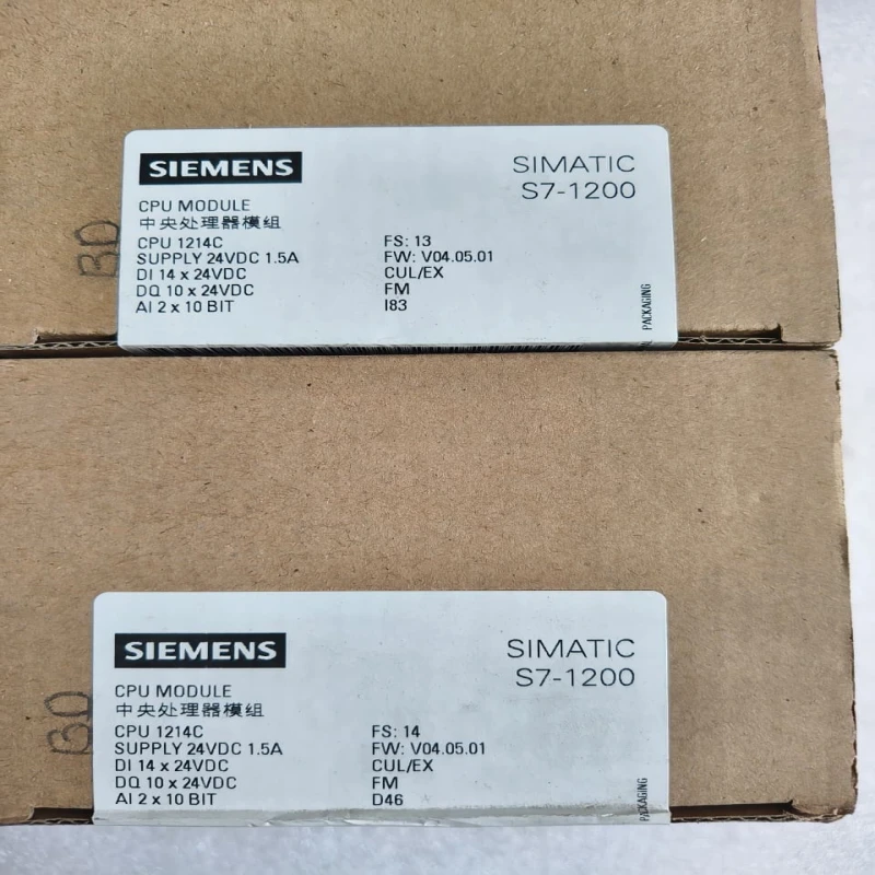 SIEMENS SIMATIC S7-1200 CPU 1214C (6ES7214-1AG40-0XB0) – Compact DC/DC/DC PLC with Integrated PROFINET thumbnail 6