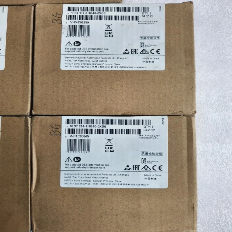 SIEMENS SIMATIC S7-1200 CPU 1214C (6ES7214-1HG40-0XB0) – Compact PLC with DC/DC/Relay Onboard I/O thumbnail 5