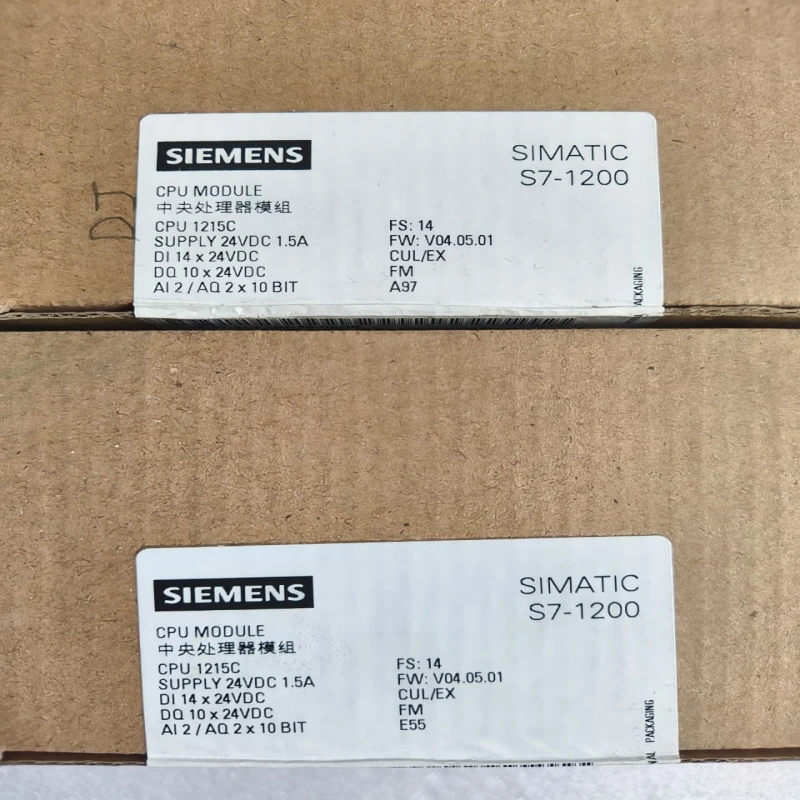 Siemens SIMATIC S7-1200 CPU 1215C DC/DC/DC PLC (6ES7 215-1AG40-0XB0) Compact Controller with Dual PROFINET Ports thumbnail 6