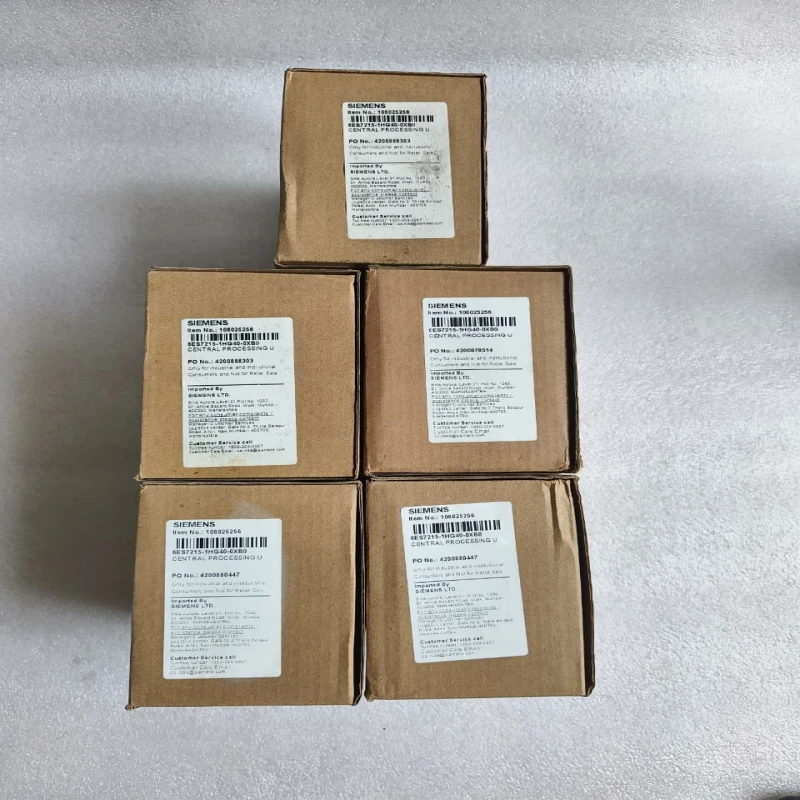 Siemens SIMATIC S7-1200 CPU 1215C DC/DC/Relay PLC (6ES7215-1HG40-0XB0) – 14 DI, 10 Relay DO, 2 AI, 2 AO, PROFINET thumbnail 4