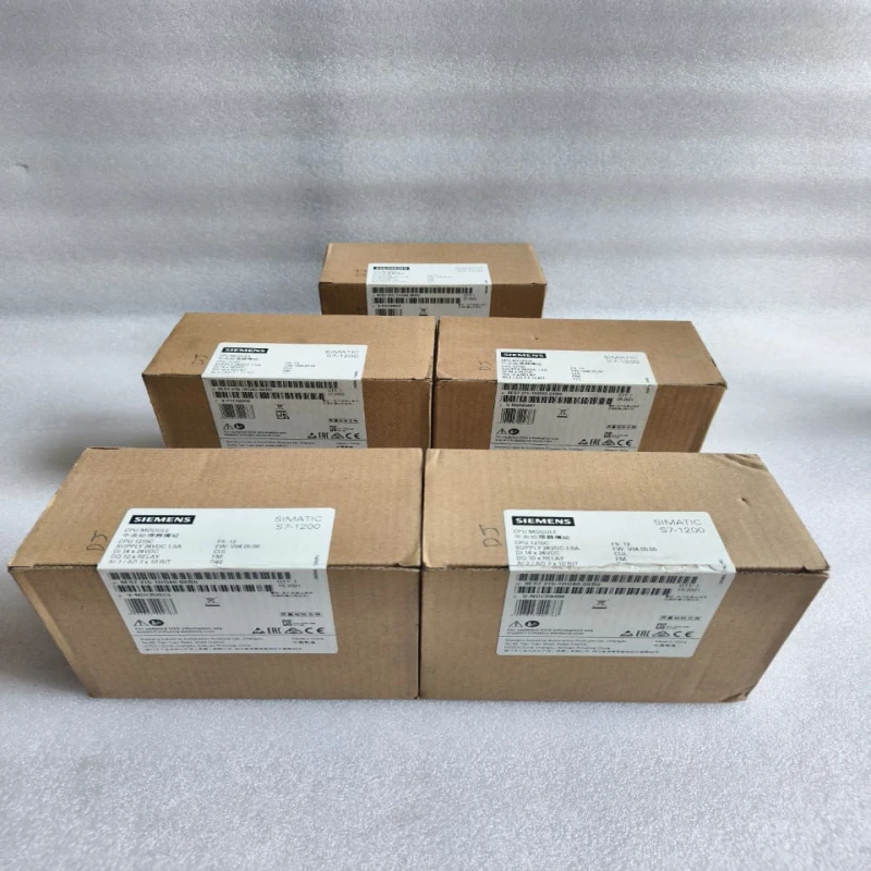 Siemens SIMATIC S7-1200 CPU 1215C DC/DC/Relay PLC (6ES7215-1HG40-0XB0) – 14 DI, 10 Relay DO, 2 AI, 2 AO, PROFINET thumbnail 5