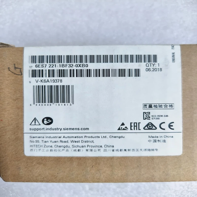 SIEMENS SIMATIC S7-1200 SM1221 Digital Input Module 16DI 24V DC – 6ES7 221-1BF32-0XB0 thumbnail 6