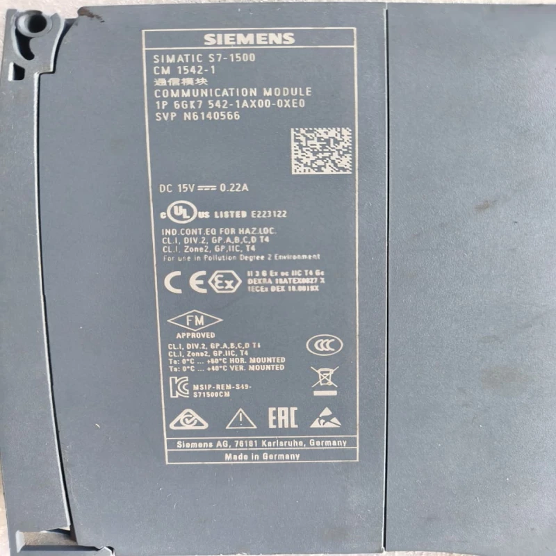 Siemens SIMATIC S7-1500 Communication Module 6GK7542-1AX00-0XE0 | Industrial Ethernet Communication Processor for PLC Automation thumbnail 5