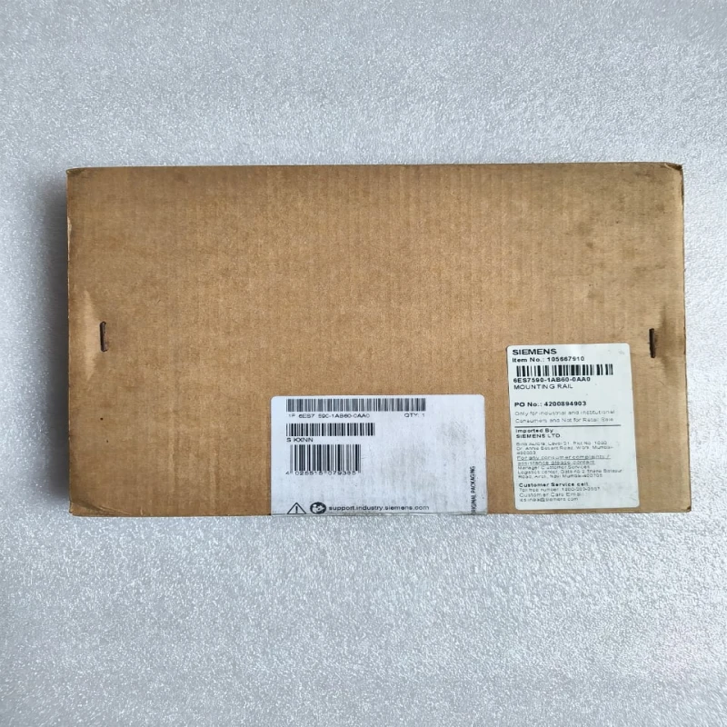 Siemens SIMATIC S7-1500 Sectional Rail 160 mm Base Mounting Rail – 6ES7590-1AB60-0AA0 thumbnail 2