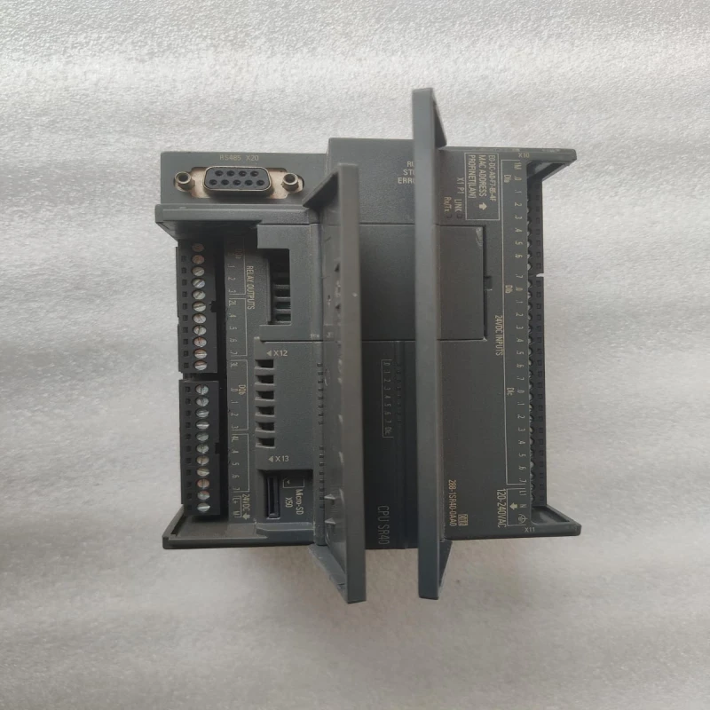 Siemens SIMATIC S7-200 SMART CPU SR40 PLC – 6ES7 288-1SR40-0AA0, 24DI/16DO Relay, 2AI/2AO, Ethernet, Expandable Micro PLC thumbnail 6