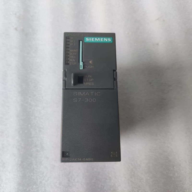 Siemens SIMATIC S7-300 CPU 317-2 PN/DP (6ES7 317-2AK14-0AB0) PLC Processor Module with PROFINET &amp; PROFIBUS thumbnail 2