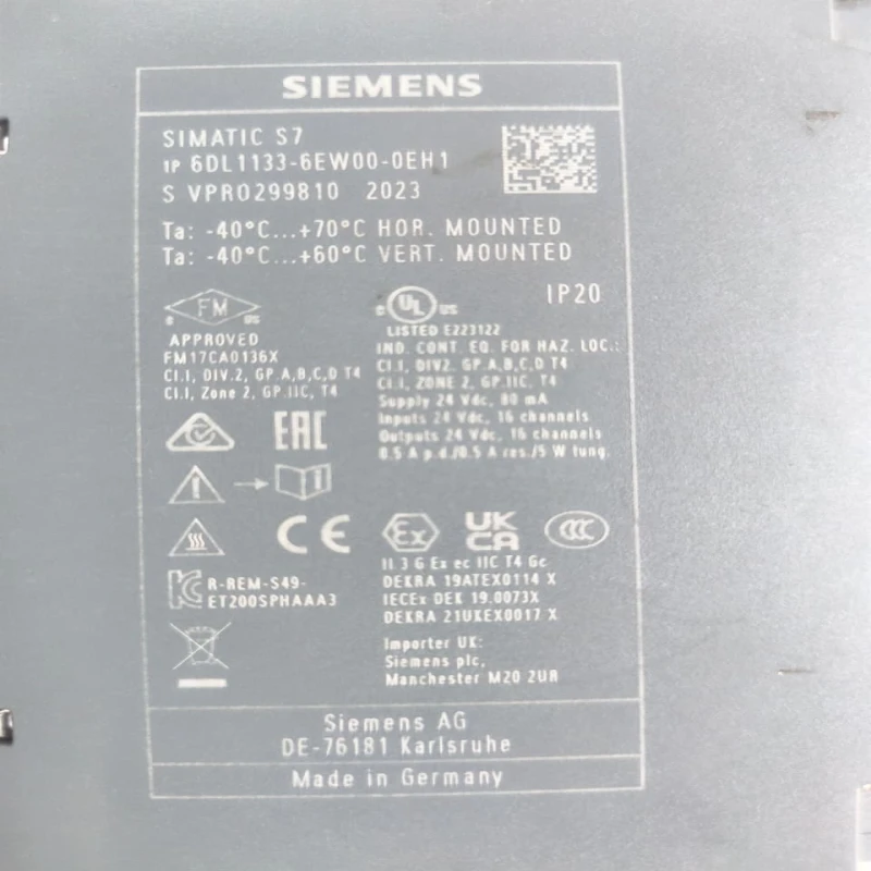 SIEMENS SIMATIC S7 Configurable I/O Module 6DL1133-6EW00-0EH1 – High-Performance Industrial Automation Module thumbnail 7