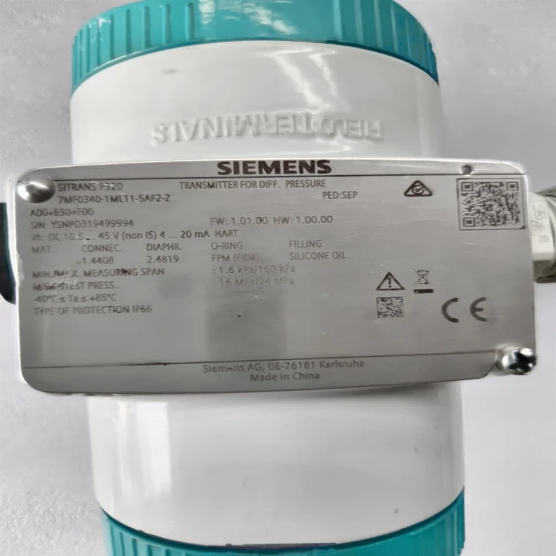 Siemens SITRANS P320 Differential Pressure Transmitter 7MF0340-1ML11-5AF2-Z | 4-20mA HART Smart DP Pressure Transmitter | IP66 Industrial Pressure Sensor thumbnail 9